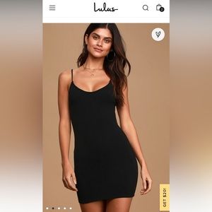 NWT! Lulu’s Ribbed Bodycon Mini Dress